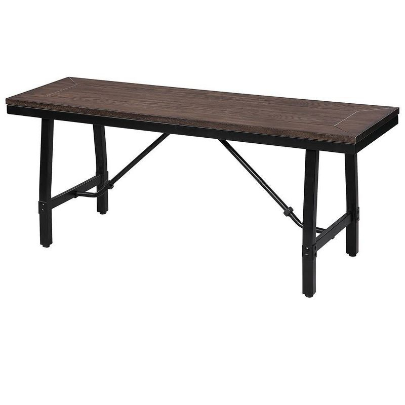 Acme Furniture Mariatu Ottomans and Benches Oak/Black Finish