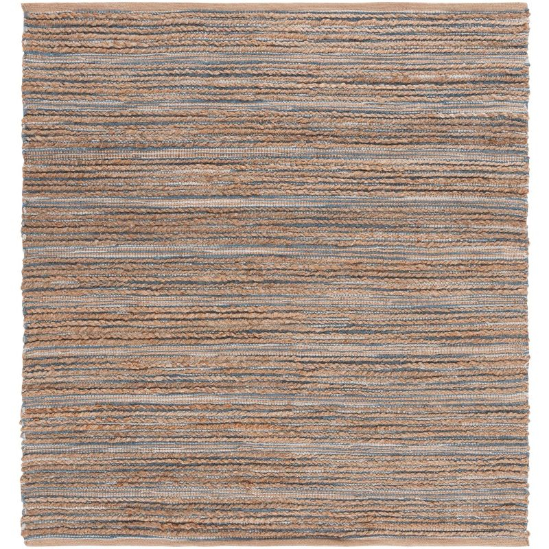 Cape Cod CAP851 Woven Indoor Area Rug - Blue - 6'x6' - Safavieh