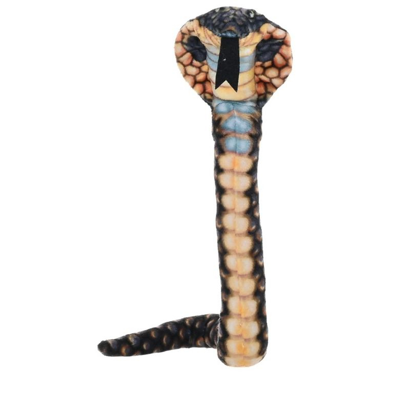 Wild Republic Coilkins Hooded Cobra Stuffed Animal, 12 Inches