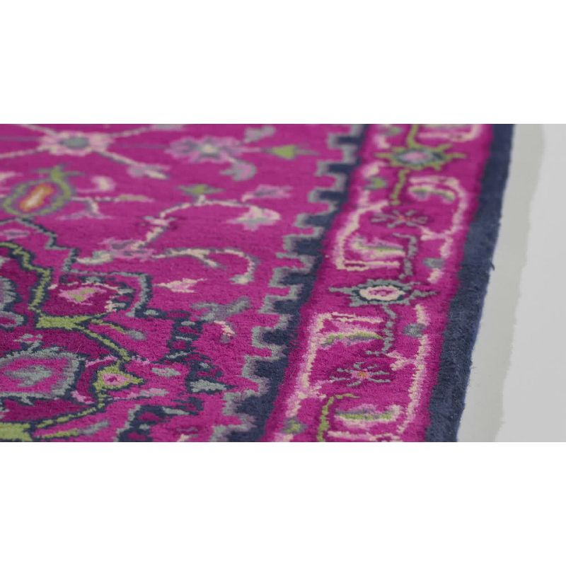 Bellagio BLG541 Hand Tufted Area Rug - Ivory/Pink - 8'9"x11'9" - Safavieh..