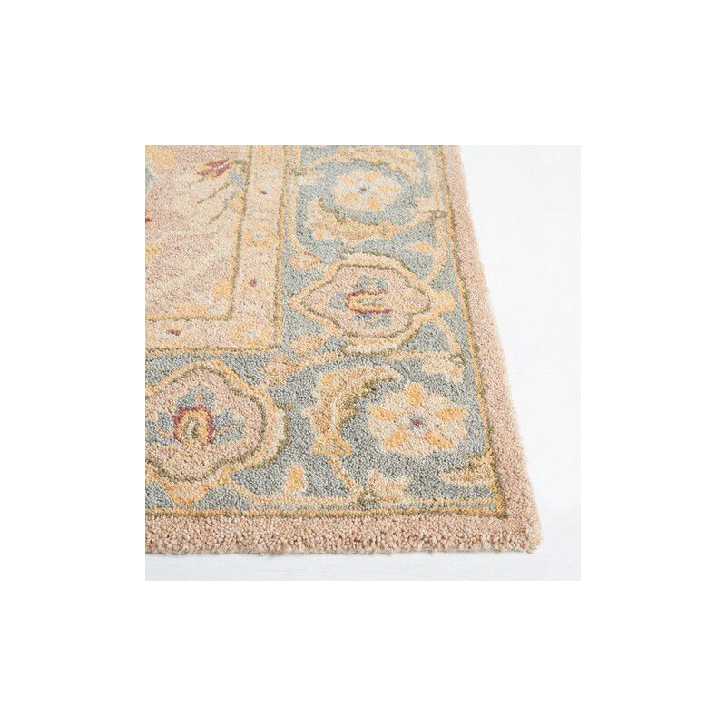 Anatolia AN549 Hand Tufted Indoor Area Rug - Brown/Blue - 9'x12' - Safavieh