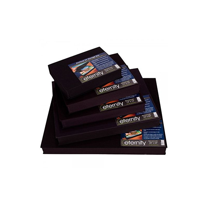 HG Concepts HG Art Concepts Eternity Archival Clamshell Art Portfolio Storage Box 8.5x11"