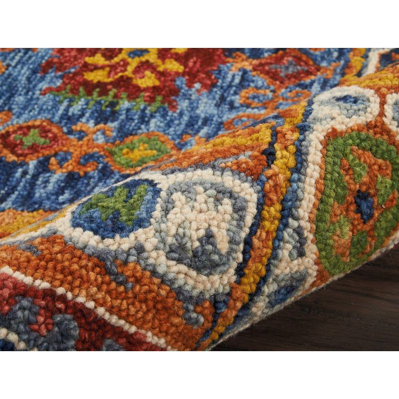 Nourison Vivid Navy Indoor Area Rug VIV09 8'X10'6"