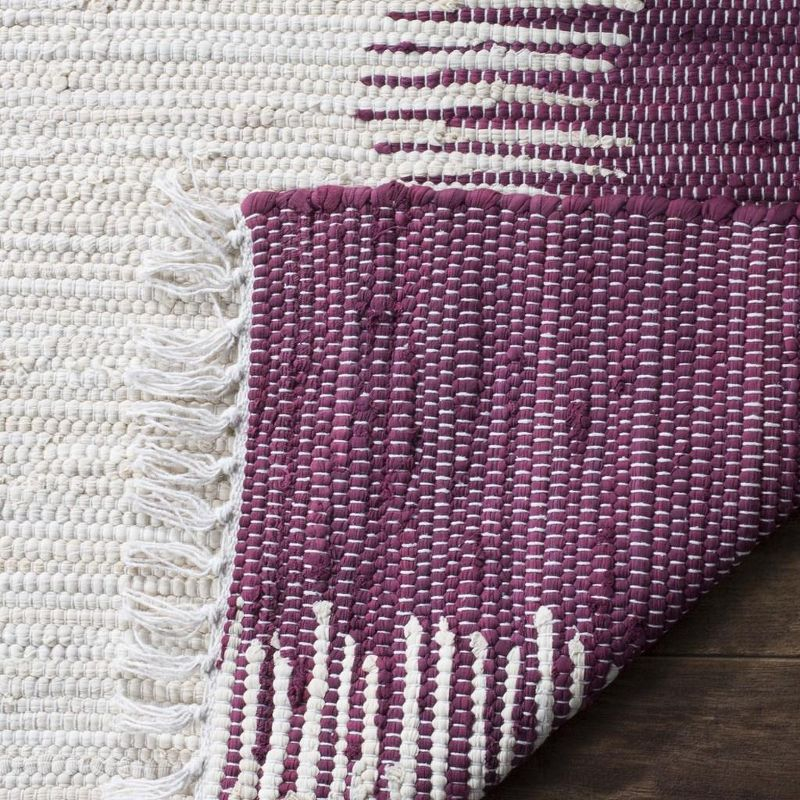 Montauk MTK751 Hand Woven Indoor Area Rug - Purple - 6'x9' - Safavieh