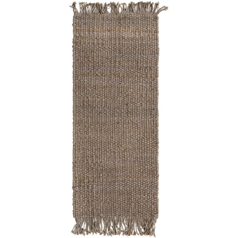 Unique Loom 2' 7 x 6' 1 Chunky Jute  Runner Rug