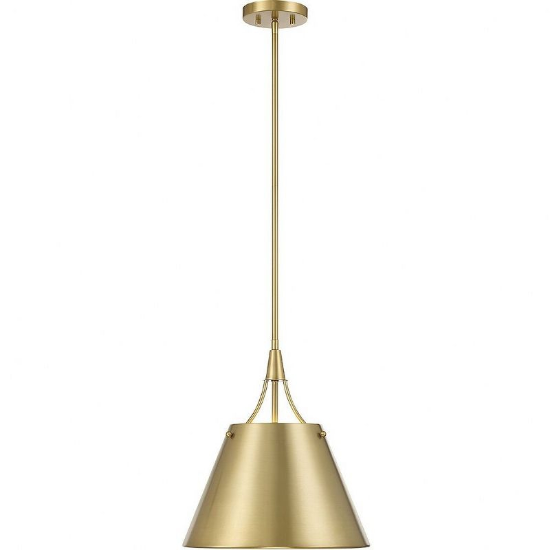 Savoy House Willis 1 - Light Pendant in  Warm Brass