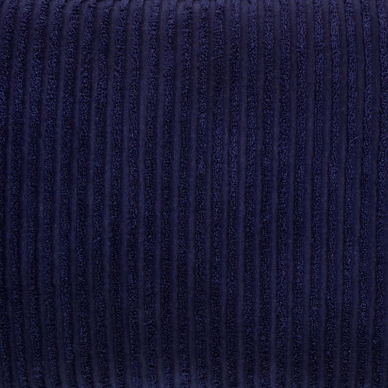 Jullian Collection 100% Cotton Tufted Unique Luxurious Bold Stripes Design Sham Navy - Better Trends
