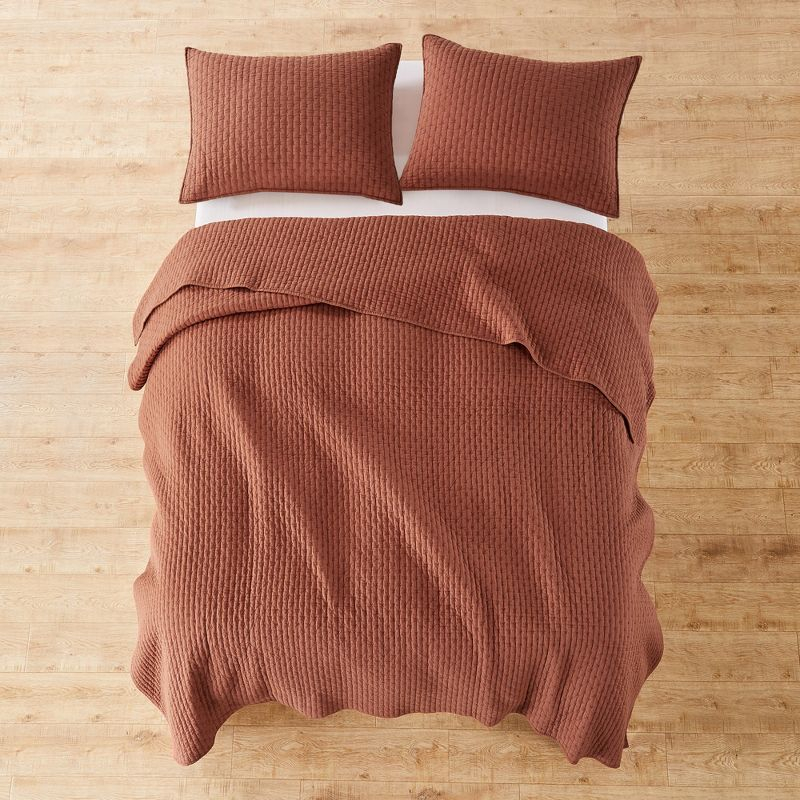 Cross Stitch Adobe Full/Queen Quilt Set - Levtex Home