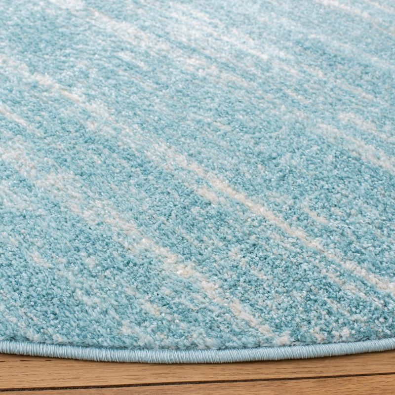 Adirondack ADR113 Machine Made Indoor Area Rug - Aqua/Ivory - 8'x10' - Safavieh