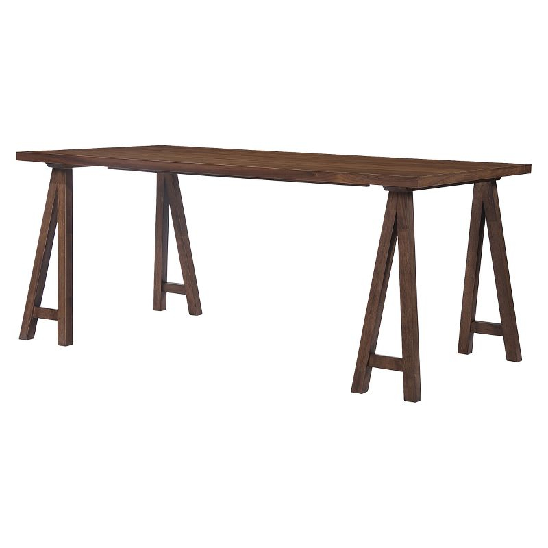 Sabine 71" Rectangular Farmhouse Wood Dining Table: Seats 8, Rubberwood & Oak - Christopher Knight Home