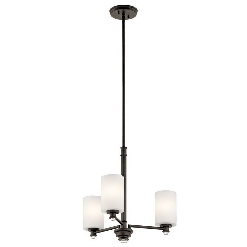 Kichler Lighting Joelson 3 - Light Chandelier in  Olde Bronze