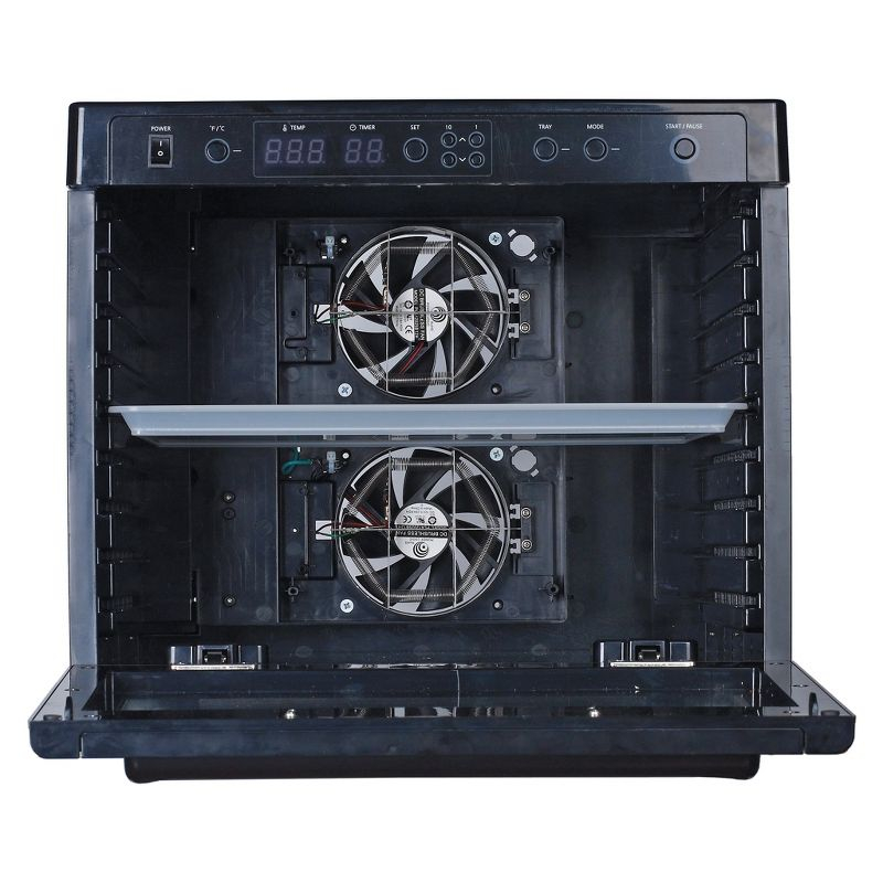 Tribest Sedona Classic Food Dehydrator with Stainless Steel Trays – Black