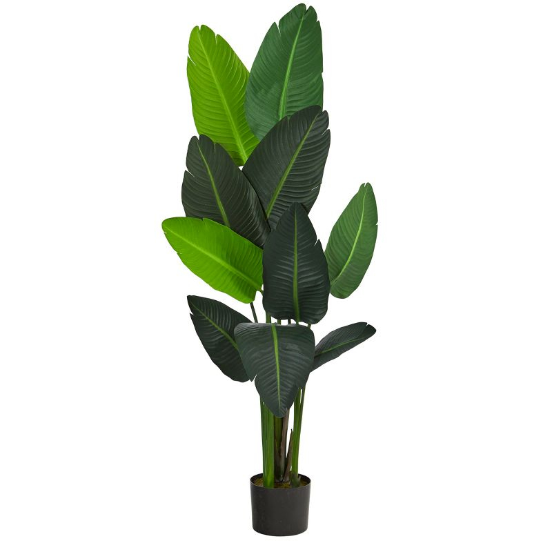 Nearly Natural 58-in Travelers Palm Artificial tree