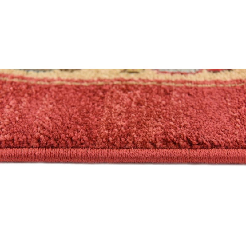 Unique Loom 8' 0 x 11' 0 Red Sahand Arsaces Area Rug
