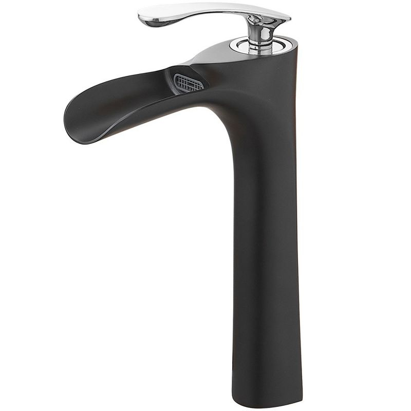 BWE Single Hole Single Handle Bathroom Vessel Sink Faucet With Pop Up Drain Without Overflow