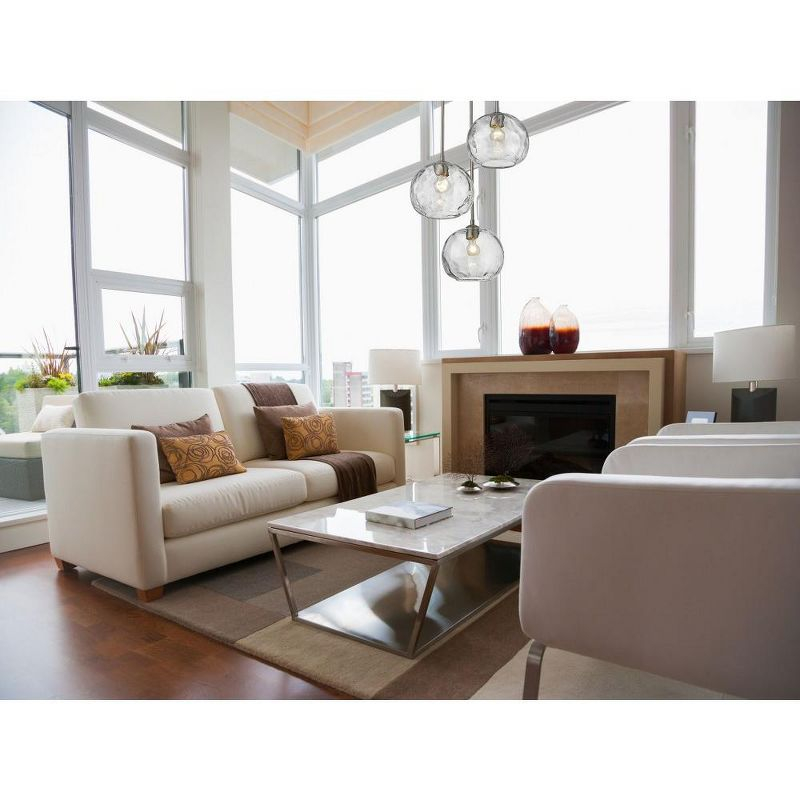 Z-Lite Chloe 3 - Light Chandelier in  Brushed Nickel