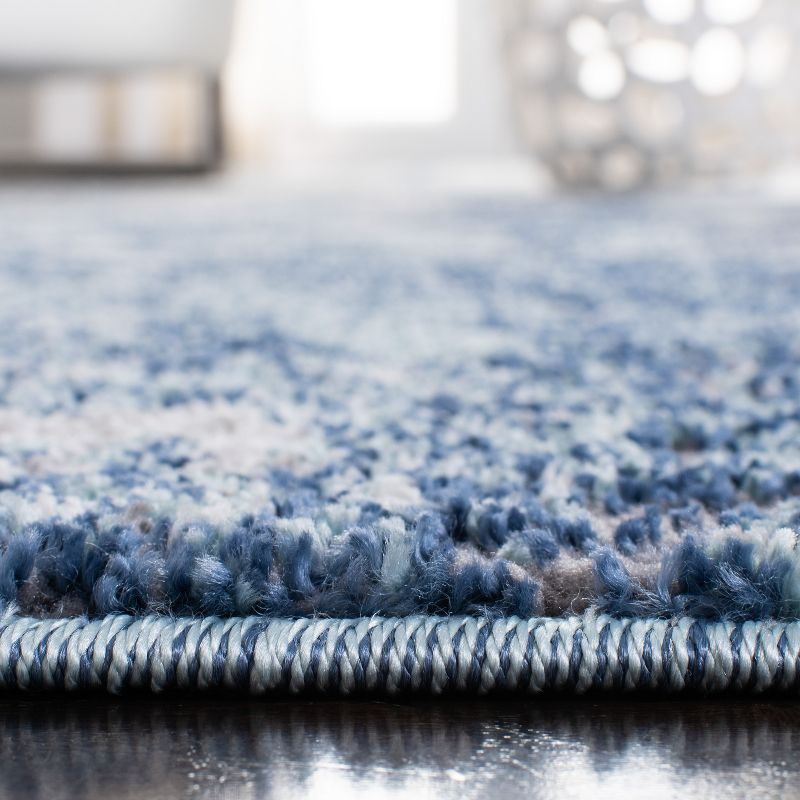 Aston ASN710 Power Loomed Area Rug - Navy/Grey - 8'x10' - Safavieh.