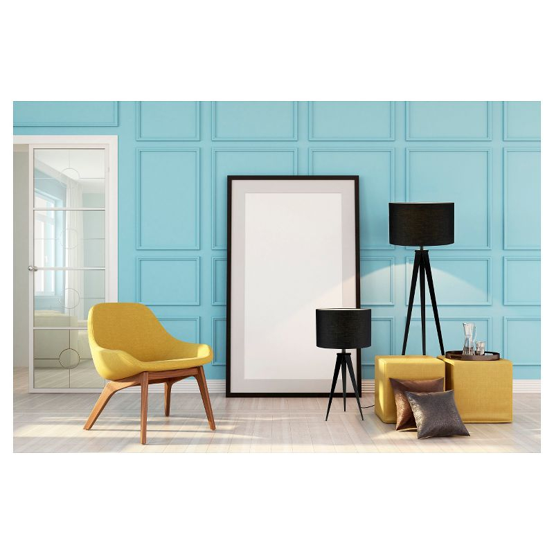 Director Collection Tripod Standing Lamp with Drum Shade: Modern Home Decor - Adesso