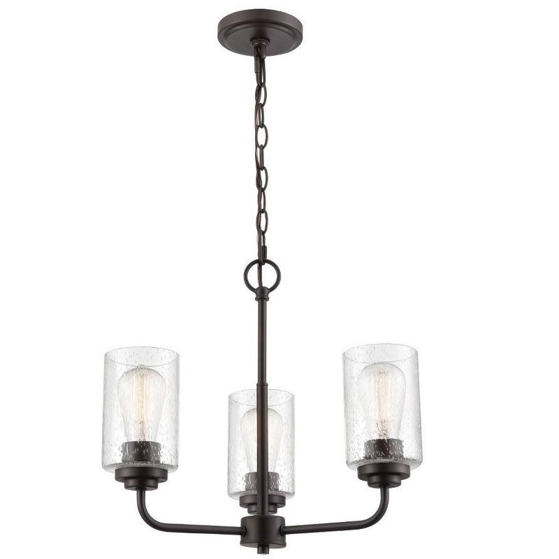 Millennium Lighting Moven 3 - Light Chandelier in  Rubbed Bronze