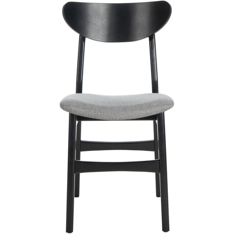 Lucca Retro Dining Chair (Set of 2) - DCH1001 - Black/Grey - Safavieh