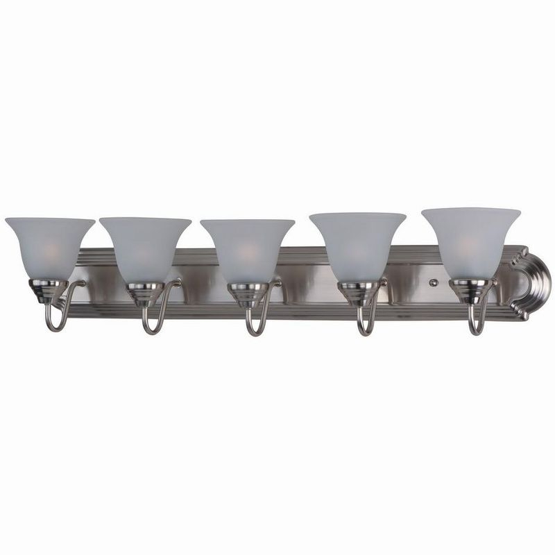 Maxim Lighting Essentials - 801x 5 - Light Vanity in  Satin Nickel