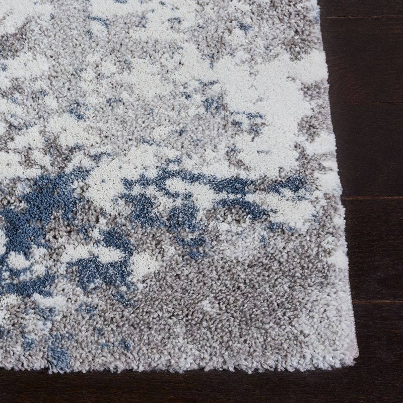 Century 300 CTY339 Power Loomed Indoor Accent Rug - Grey/Blue - 2'7"x5' - Safavieh