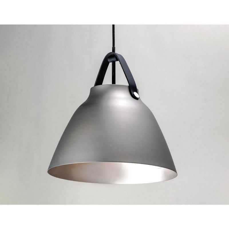 Maxim Lighting Nordic 1 - Light Pendant in  Black/Brushed Patinum