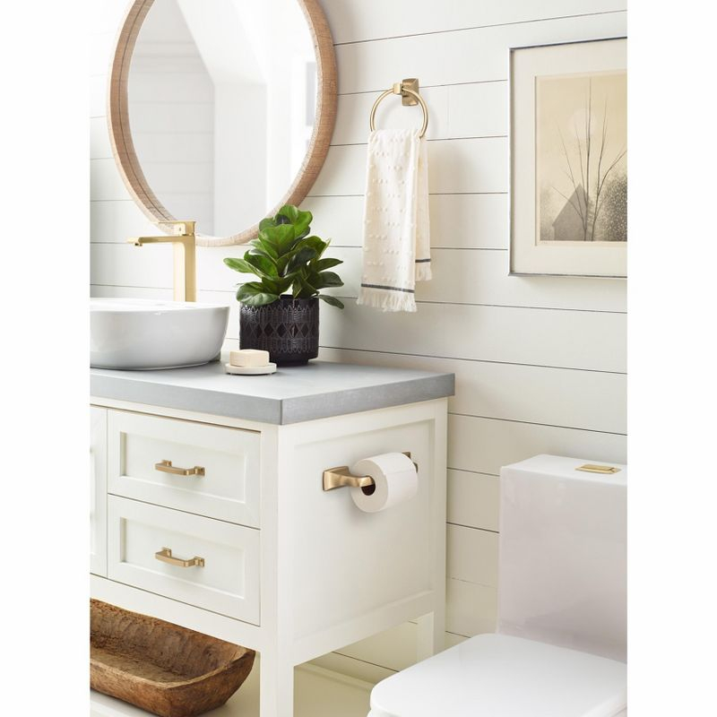 Amerock Westerly 3 inch (76mm) Center-to-Center Champagne Bronze Cabinet Pull