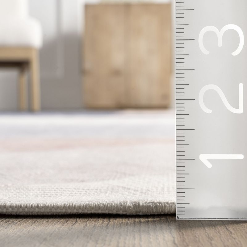 nuLOOM Afton Modern Diamond Machine Washable Area Rug