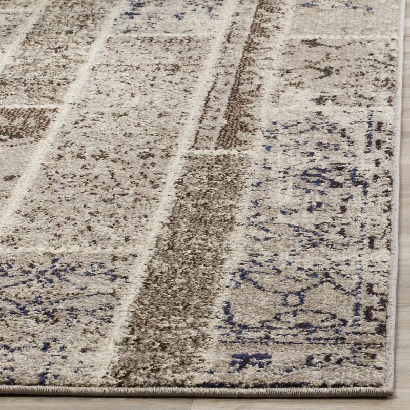 Monaco MNC216 Power Loomed Indoor Accent Rug - Beige/Multi - 4'x5'7" - Safavieh