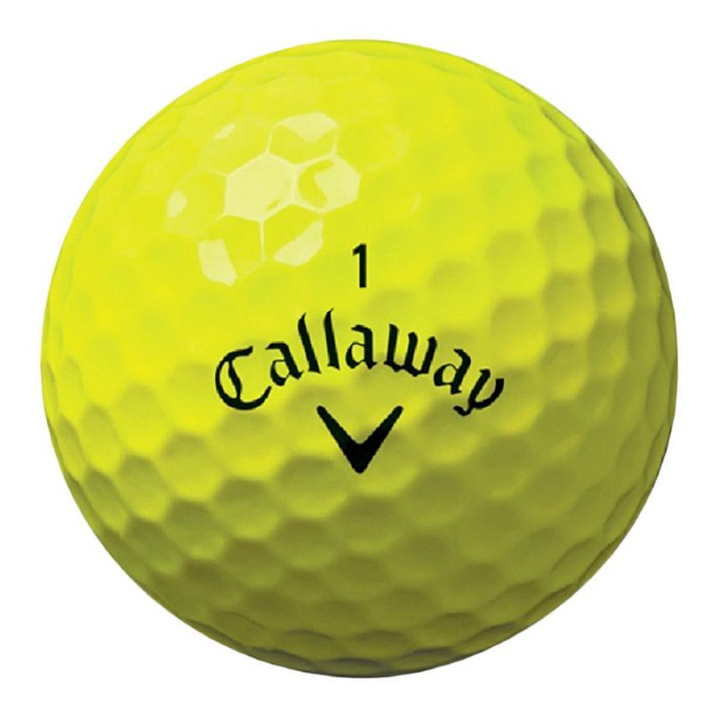 Callaway Supersoft Golf Balls 12pk - Yellow: Rubber Core, Ionomer Shell