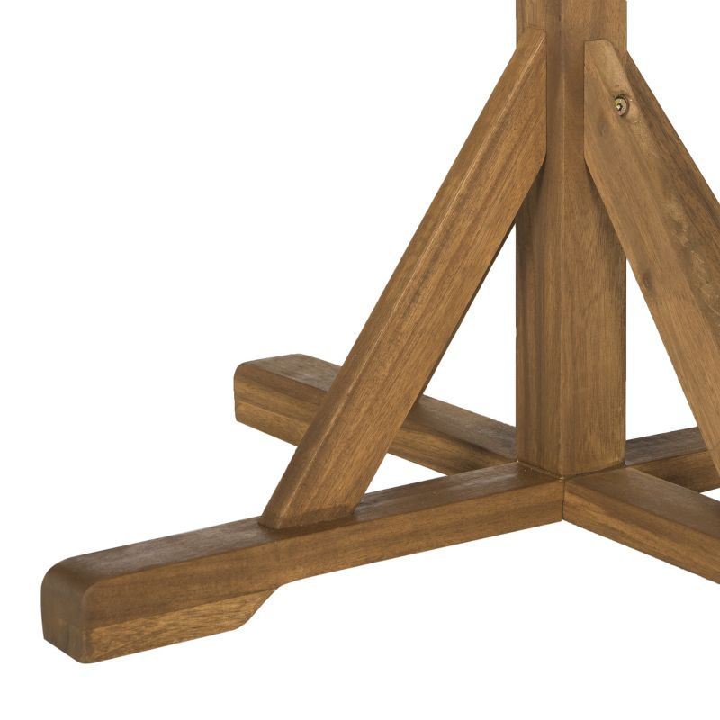 Arcata Round Table - Indoor/Outdoor - PAT6735 - Natural - Safavieh