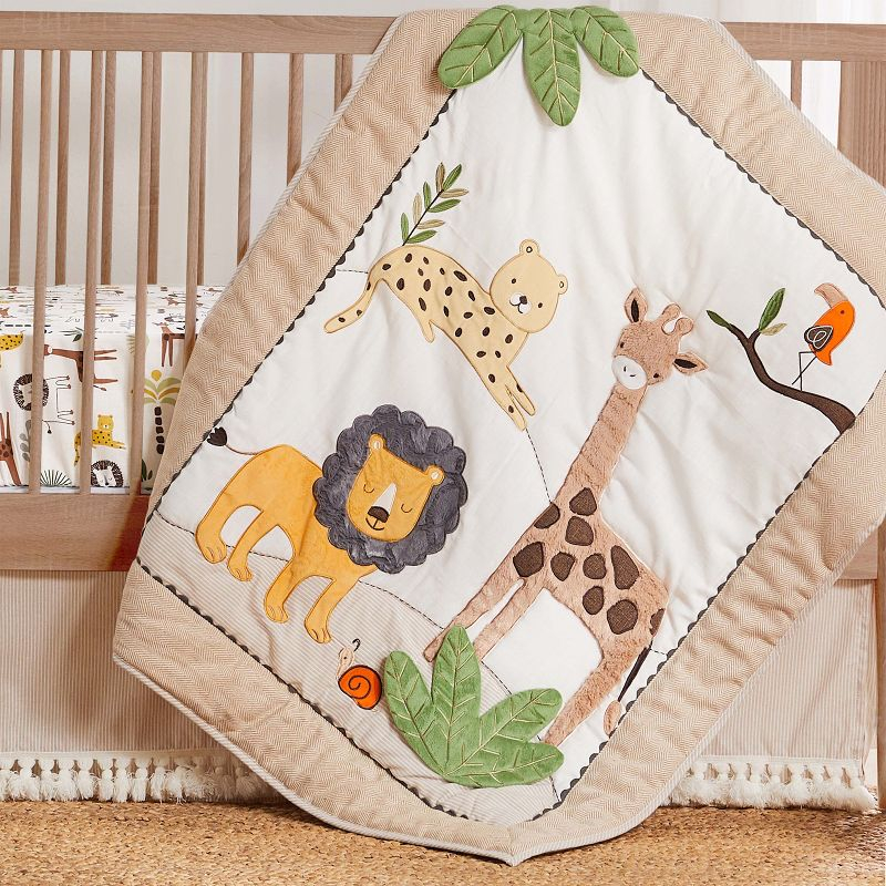 Zuma 4 Piece Crib Bedding Set - Levtex Baby