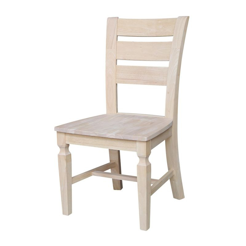 International Concepts Vista Ladderback Chairs, Set of 2