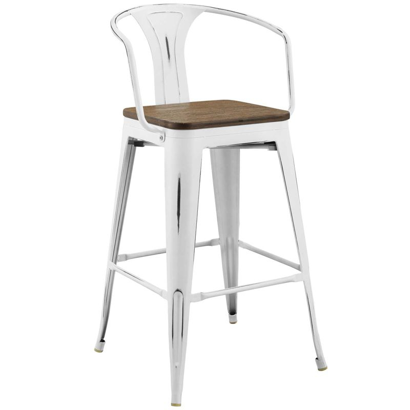 Modway Promenade Bar Stool Set of 2
