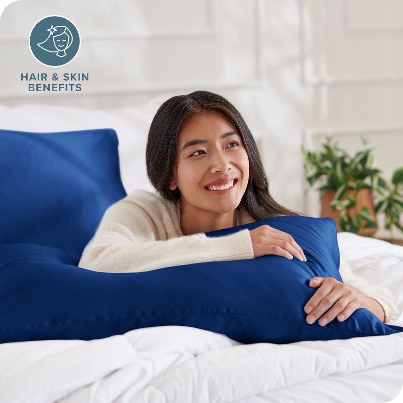 Bare Home 100% Mulberry Silk Pillowcase Envelope Closure