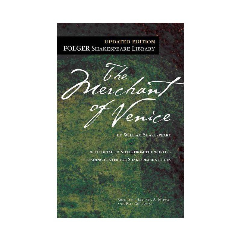 The Merchant of Venice - (Folger Shakespeare Library) by  William Shakespeare (Paperback)
