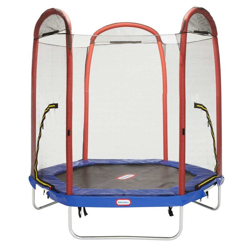 Little Tikes 7' Climb and Slide Trampoline