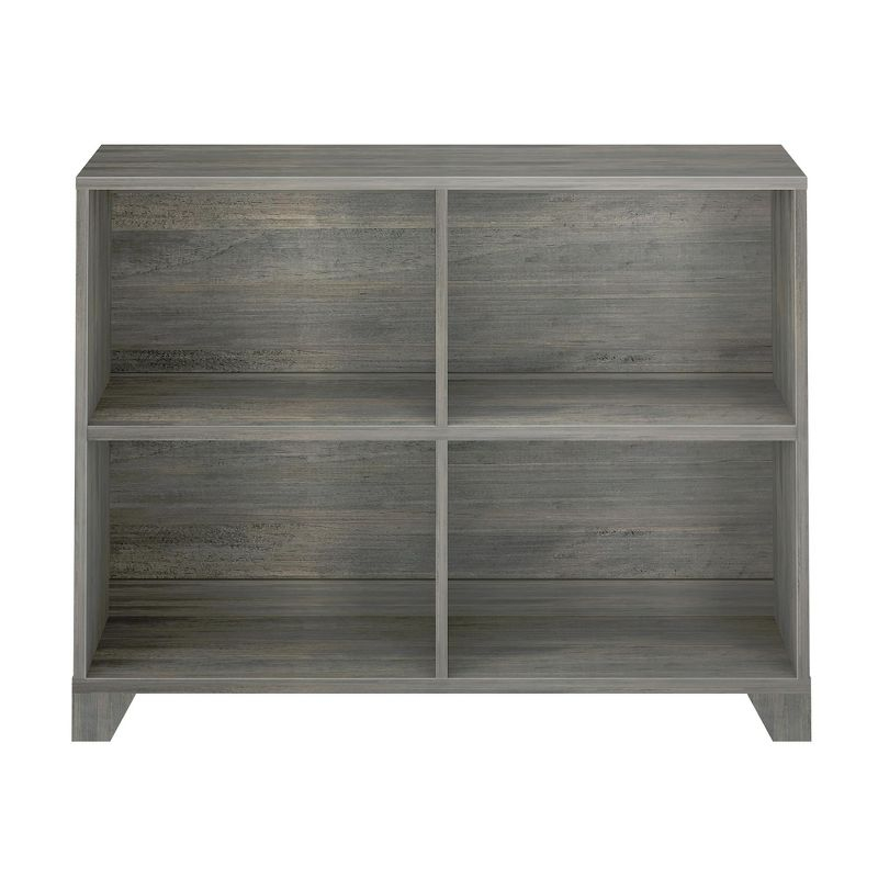 Max & Lily Bookshelf, 4 Shelves Bookcase, Solid Wood Bookshelves for Bedroom