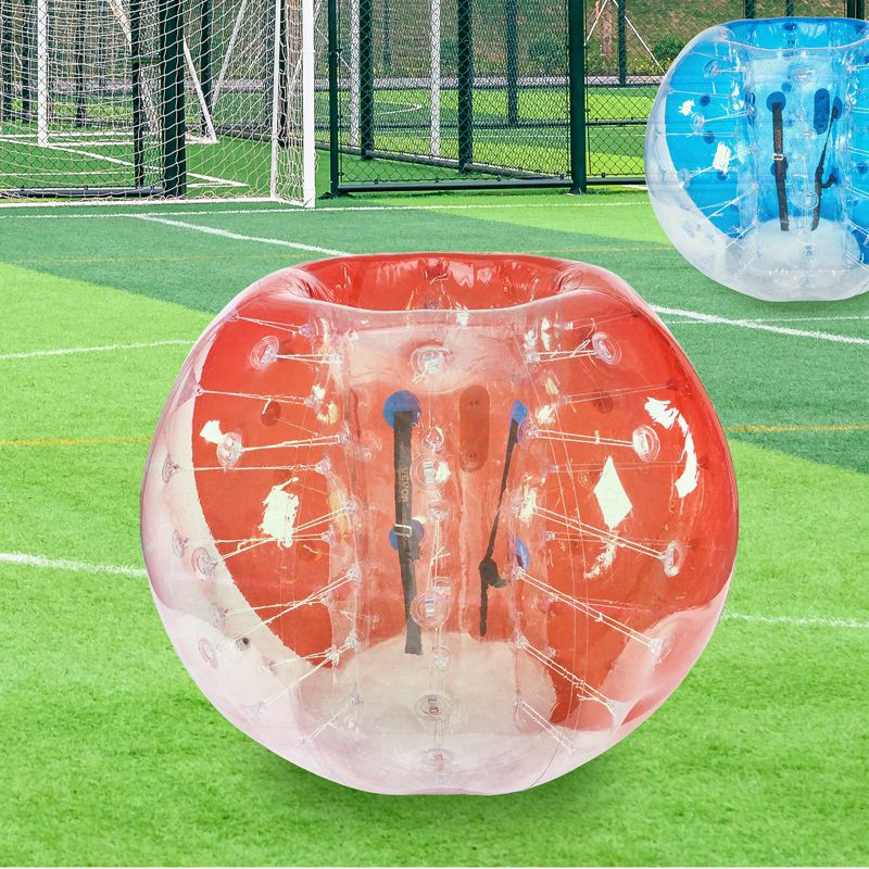 VEVOR Inflatable Bumper Balls 2-Pack, 5FT/1.5M Body Sumo Zorb Balls for Teen & Adult, 0.8mm Thick PVC Human Hamster Bubble Balls