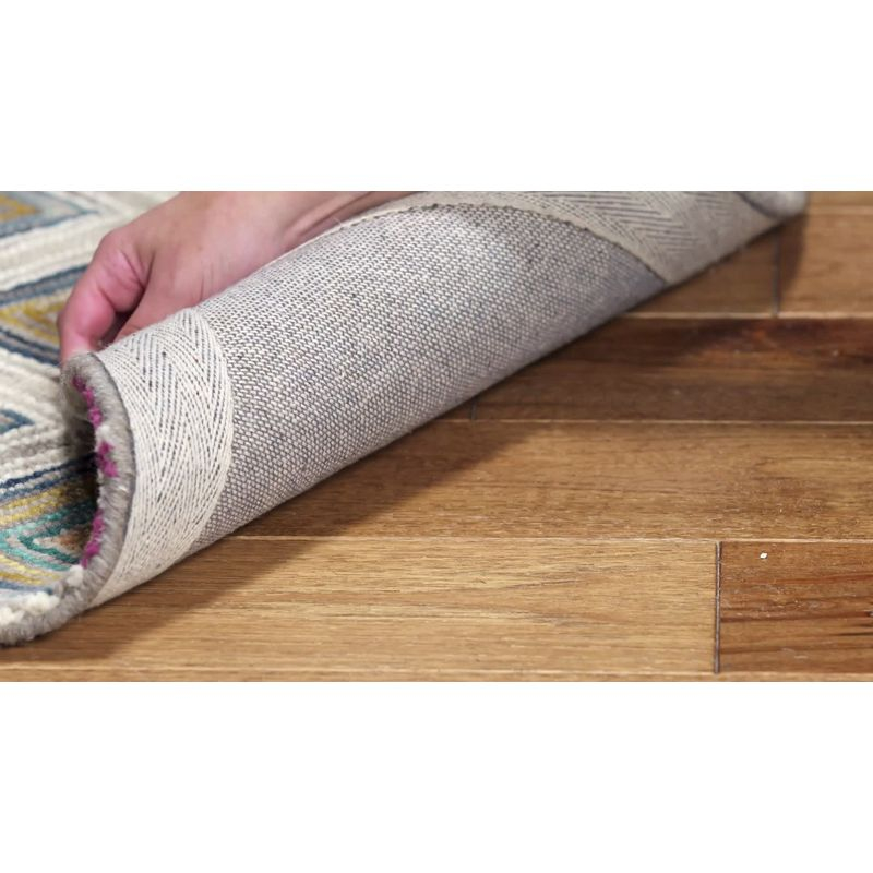 Aspen APN812 Hand Tufted Indoor Accent Rug - Blue/Red - 3'x5' - Safavieh