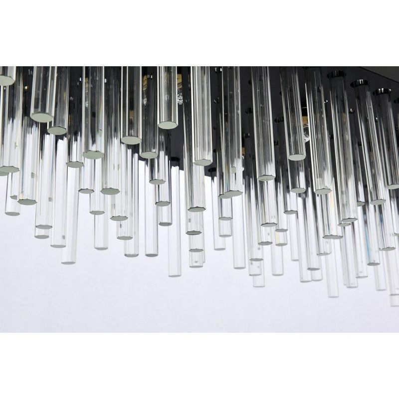 Elegant Lighting Dallas 28 - Light Chandelier in  Black