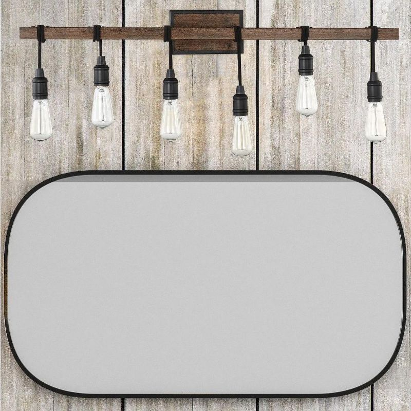 Savoy House Burgess 6 - Light Vanity in  Durango