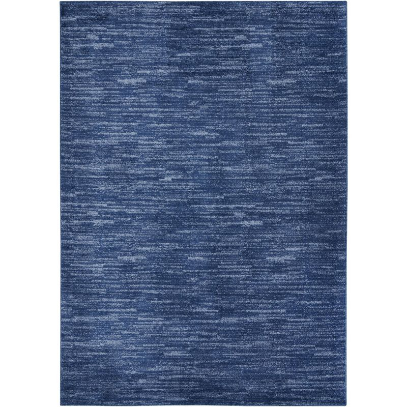 Nourison Nourison Essentials NRE01 Indoor/outdoor Area Rug - Navy Blue 6' x 9'