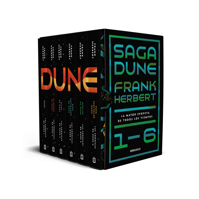 Estuche Saga Dune 1-6. La Mayor Epopeya de Todos Los Tiempos / Dune Saga Books 1-6. the Greatest Epic Adventure of All Time (Boxed Collection)