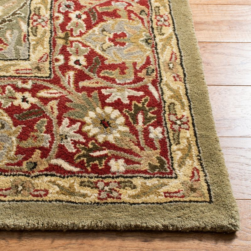 Persian Legend PL819 Hand Tufted Accent Traditional Accent Rug - Light Green/Rust - 2' X 3' - Safavieh.