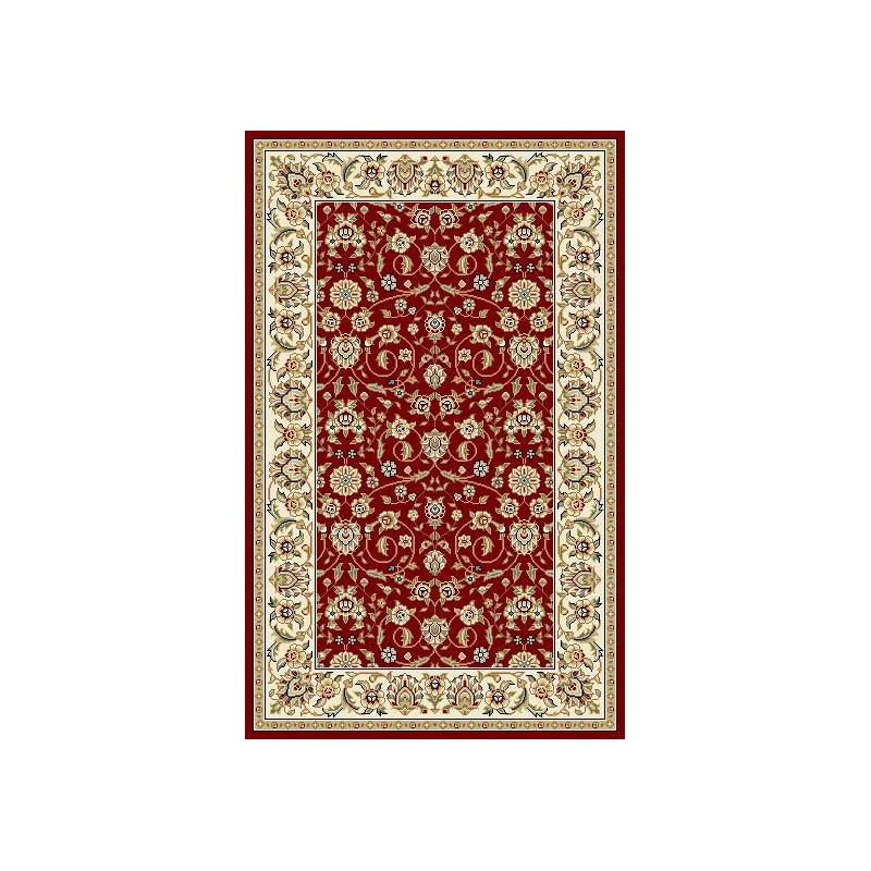 Lyndhurst LNH312 Power Loomed Area Rug - Red/Ivory - 4'x6' - Safavieh.