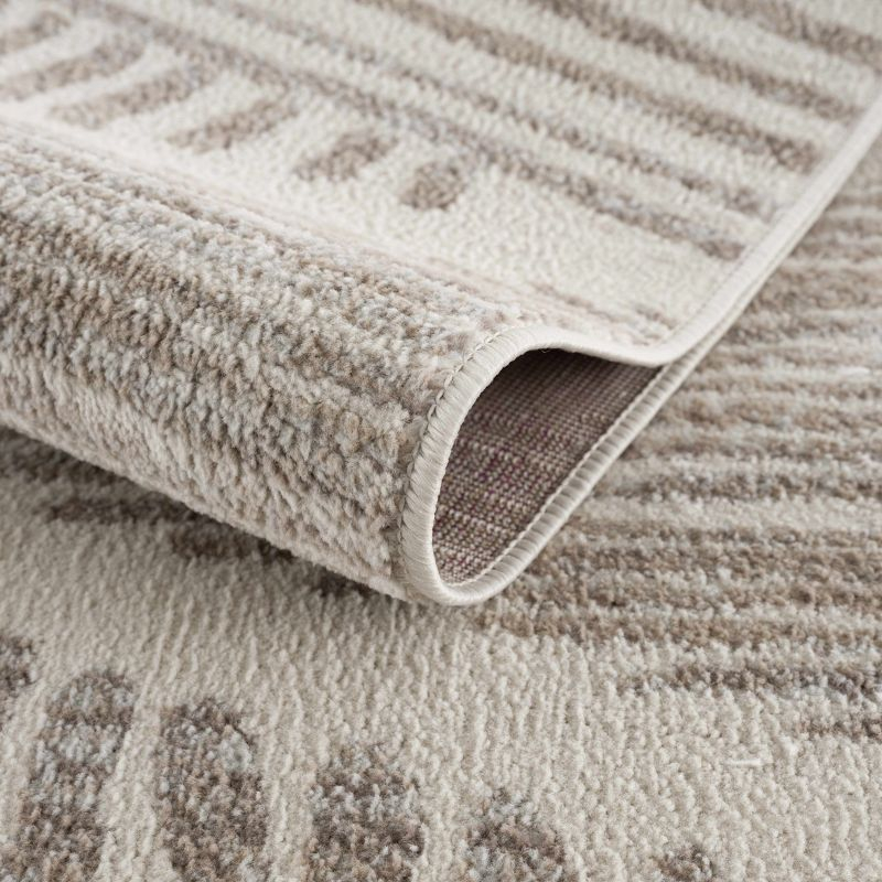 Hauteloom Rectangle Area Rug   Ivory