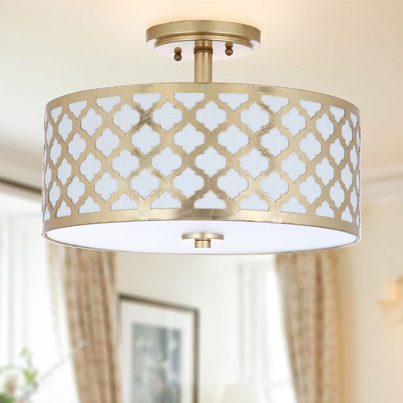 Kora Flush Mount - FLU4000 - Gold - Safavieh