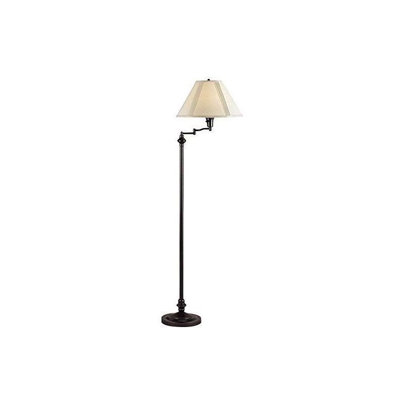 Cal Lighting 150W 3 Way Swing Arm Floor Lamp